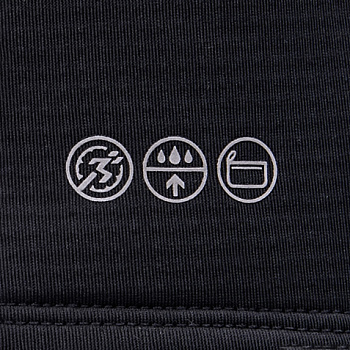 AMMV022-1 Жилет Jogging черный